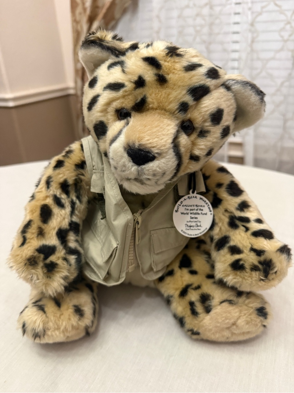 Build-A-Bear Beige Safari Vest for Plush